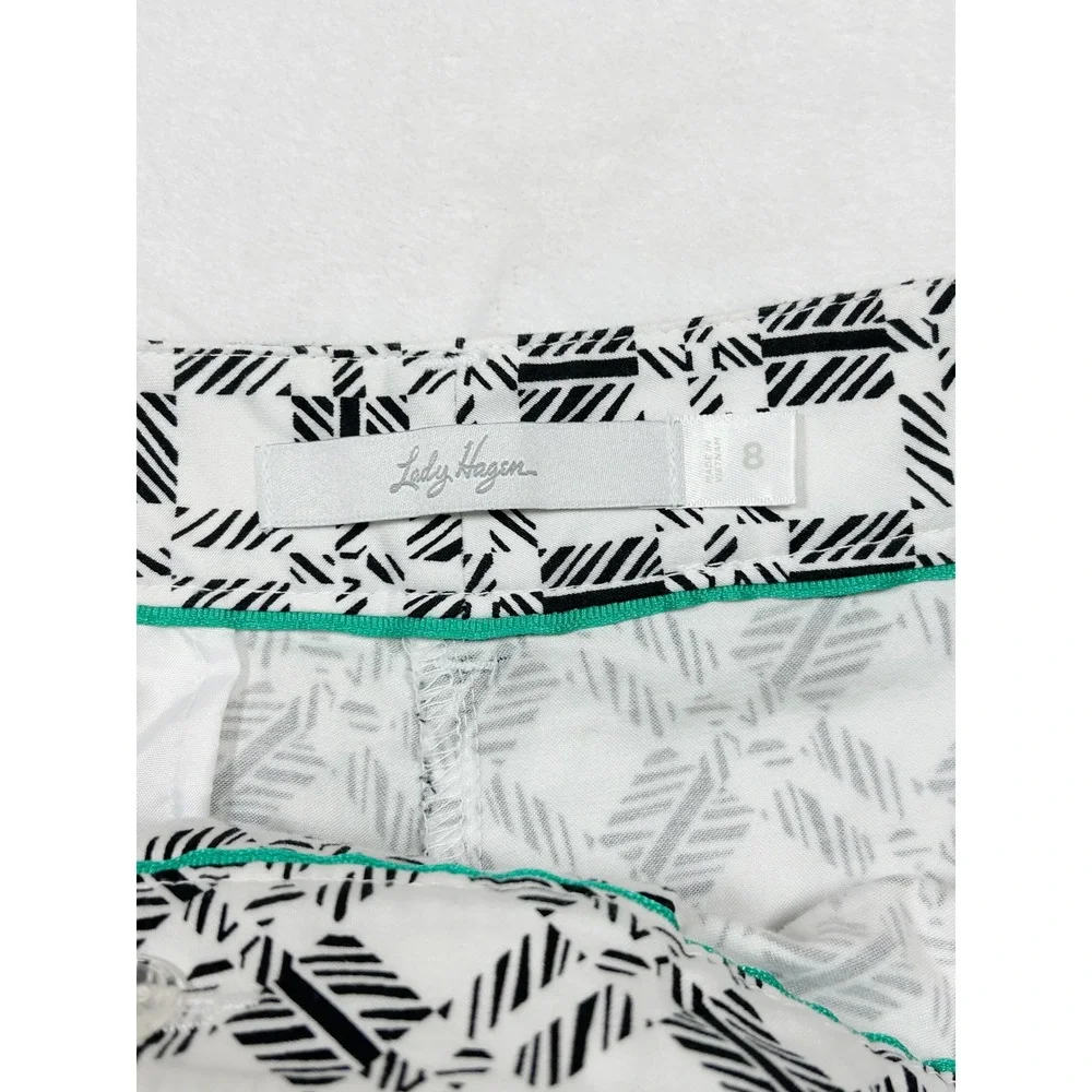 Lady Hagen Golf Shorts with Teal Trim